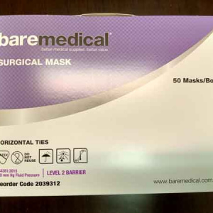 BareMedical Level 2 Surgical Mask